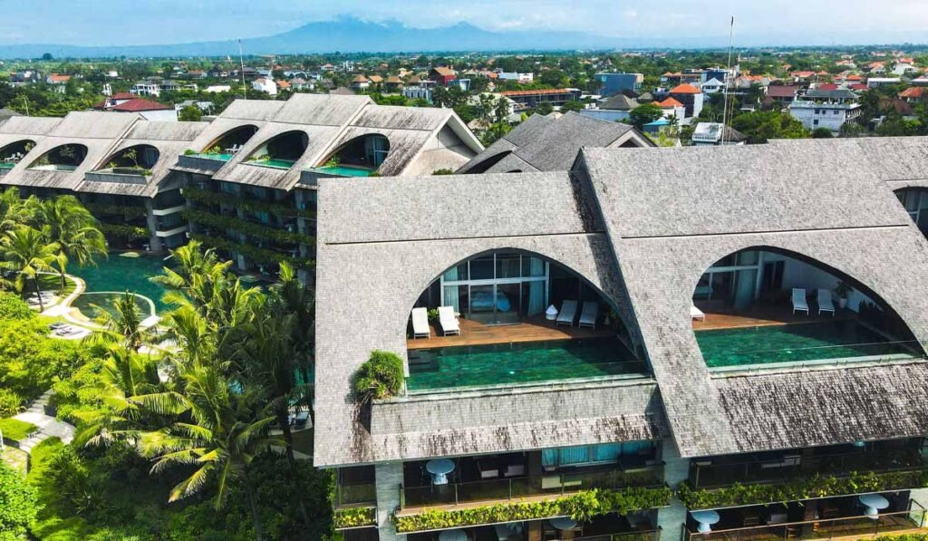 Bali Locks Foreign Investors Out of 18 Business Sectors, From Hotels to Cafes to Motorbike Rentals 38 A hotel in Bali representing the hospitality sector affected by Bali's new foreign investment restrictions on smaller accommodation businesses.