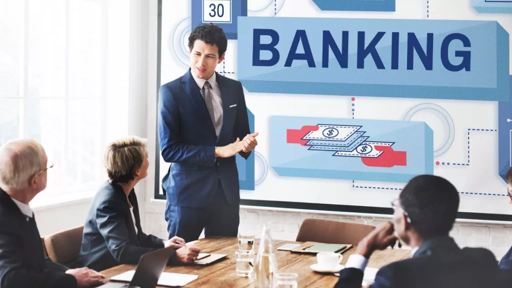 Inggris Foto Ilustrasi Bank Illustrative photo of a bank (Freepik)