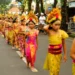 Beyond Tourism: Bali Wants the World to See Its Universities Too 47 Young Balinese girls take part in a traditional cultural procession, reflecting the next generation preserving Bali's cultural heritage and identity.