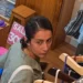 Photo: A female foreign tourist caught on camera stealing clothes from the Yoga Shanty shop in Ubud District, Gianyar, on Tuesday (July 28, 2026). (Courtesy of Yoga Shanty shop)