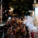 Photo: The Bali Silent Disco running event, which was allegedly discriminatory against locals. (Instagram entourage.bali)