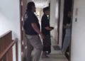 Police officers visited the scene of an alleged theft involving an Indian tourist in Kuta, Badung, Bali. (Photo: Denpasar City Police)