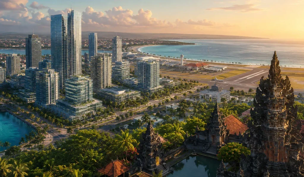 Indonesia Weighs Bali as Site for New International Financial Center, With Land Near the Airport Among Top Contenders 1 Illustrative photo of the International Financial Center in Bali (AI-generated)