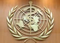 Photo of the WHO logo