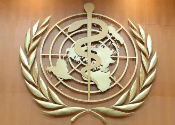 Photo of the WHO logo