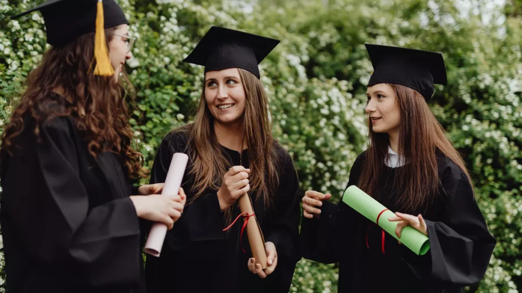 The 10 Most Regretted College Majors, According to a Graduate Survey 1 Illustrative photo of a female university student after graduation.