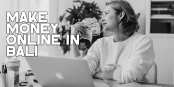 Make Money Online in Bali using freelance platforms, side hustle apps and passive income ideas
