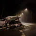 Photo for illustration purposes only: Car involved in an accident.