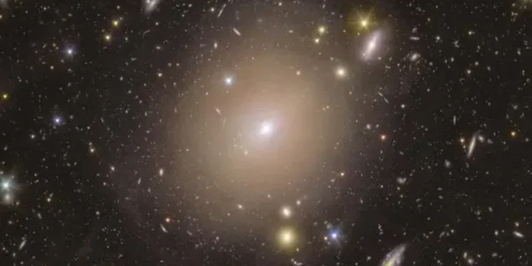Scientists Just Found Something Never Seen Before: An Atmosphere Around a Rocky, Earth-Like Planet in the Habitable Zone 37 Photo: The Euclid telescope discovers a rare 'Einstein ring' hidden near Earth—and an unnamed ancient galaxy behind it. (Credit: NASA)