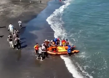 Basarnas Bali located a teenager who had been swept away at Pererenan Beach, Badung, on Monday (July 13, 2026). (Photo: Basarnas Bali)