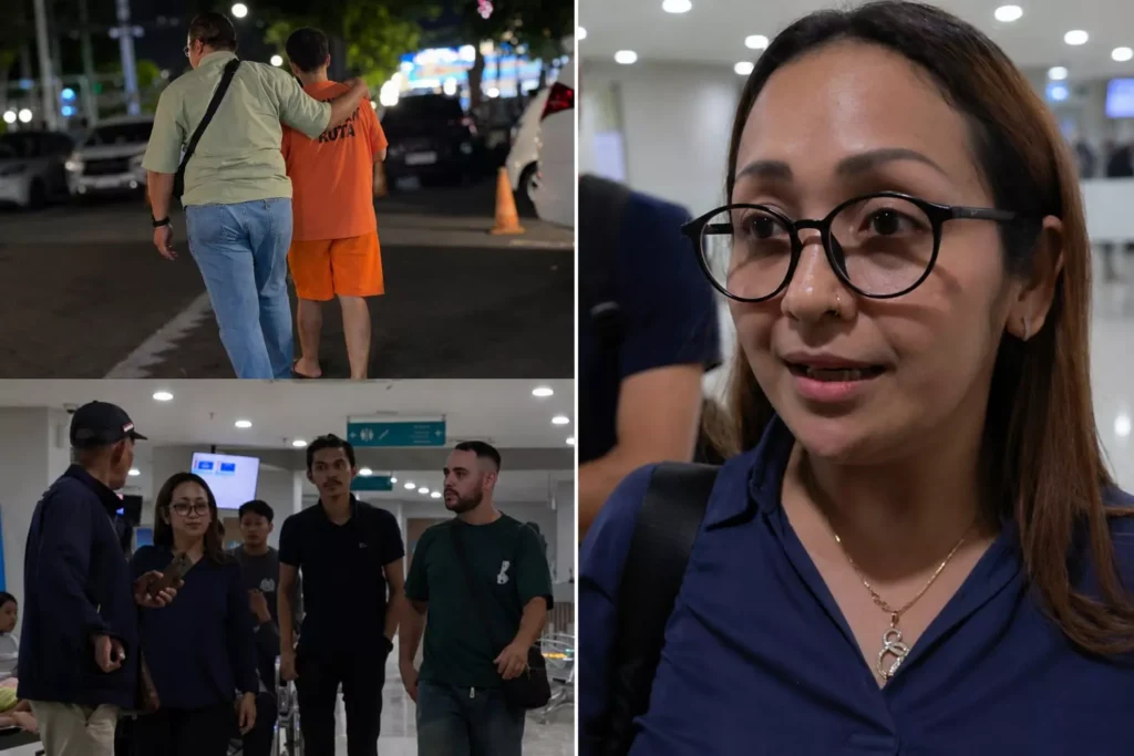Inside the Bali Detention of an Algerian Family: A One-Year-Old Child, Mental Health Struggles and a Death Back Home 3 MBG's legal counsel, Florentina, when met at Murni Teguh Hospital in Kuta on Friday (July 3, 2026).