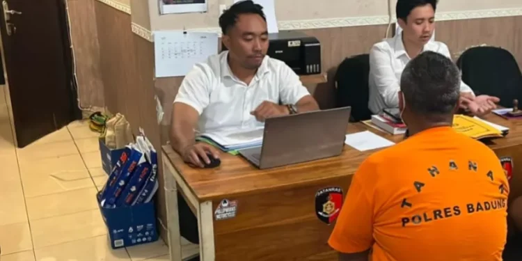 Bali Bar Shooting Suspect Legally Owned His Handgun, But Police Say Critical Part Didn't Match Permit 37 A photo of the Canggu shooting suspect, who is now officially in custody at the Badung District Police.