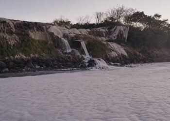 Foaming Wastewater From Shrimp Farm Sparks Pollution Fears at North Lombok Beach, as Officials Order Lab Testing 39 Lombok shrimp farm wastewater pollution