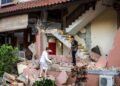 NTT earthquake death toll foreign aid