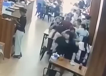 Legian restaurant phone theft CCTV