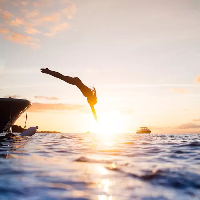 Sunset at Gili Trawangan 