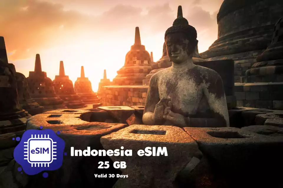 Indonesia eSIM 25 GB