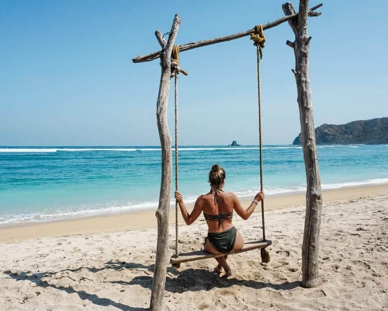 Kuta Beach Lombok View