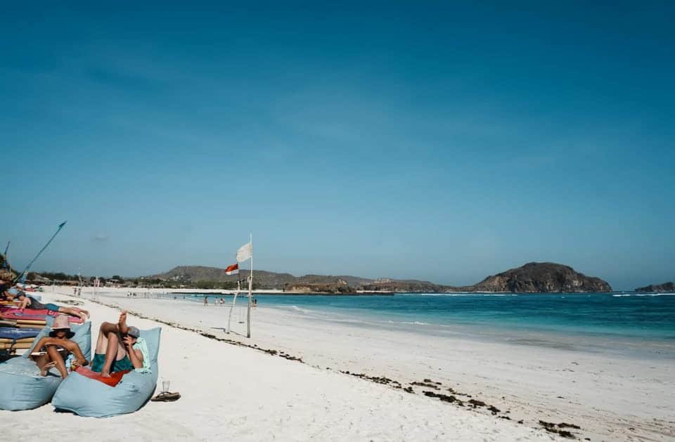 Kuta Beach Lombok View