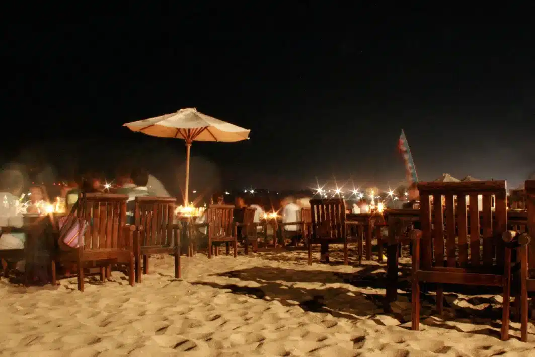 Dinner at Jimbaran