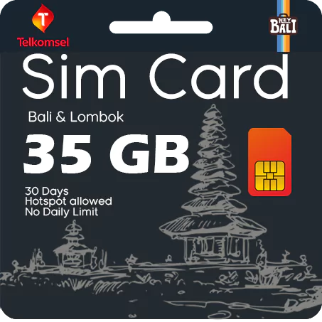 Sim Card Bali 35 GB