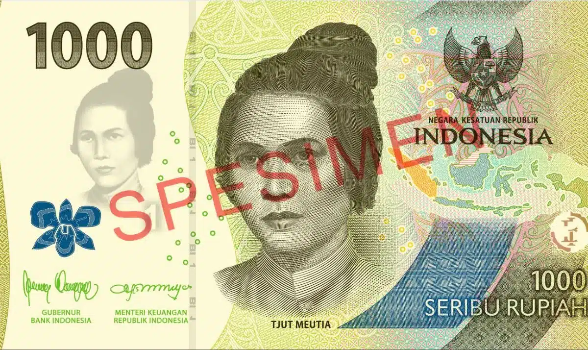 Indonesia Rupiah - Rp. 1.000