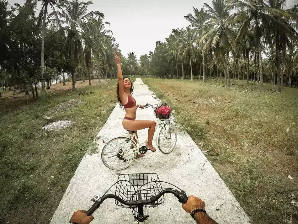 Beach Hopping by Bike