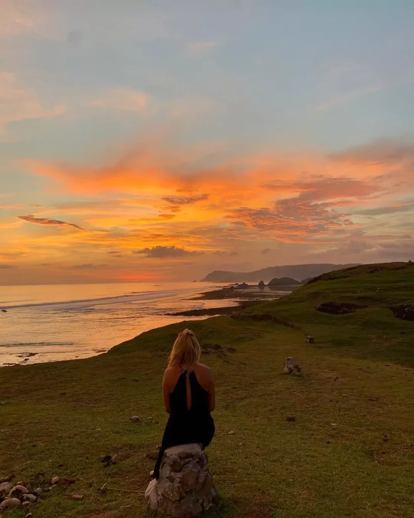 sunset at Lombok