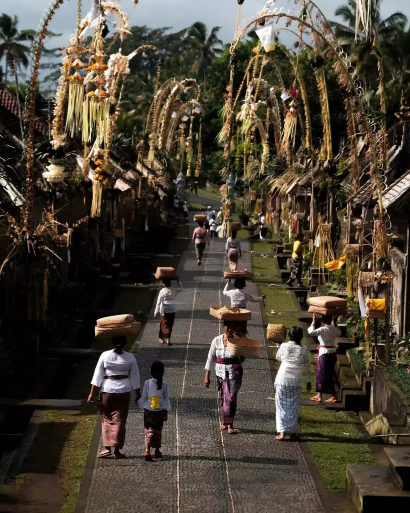 Penglipuran cleanest villages in the world.