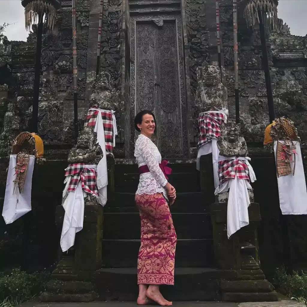 Traveler at Bali