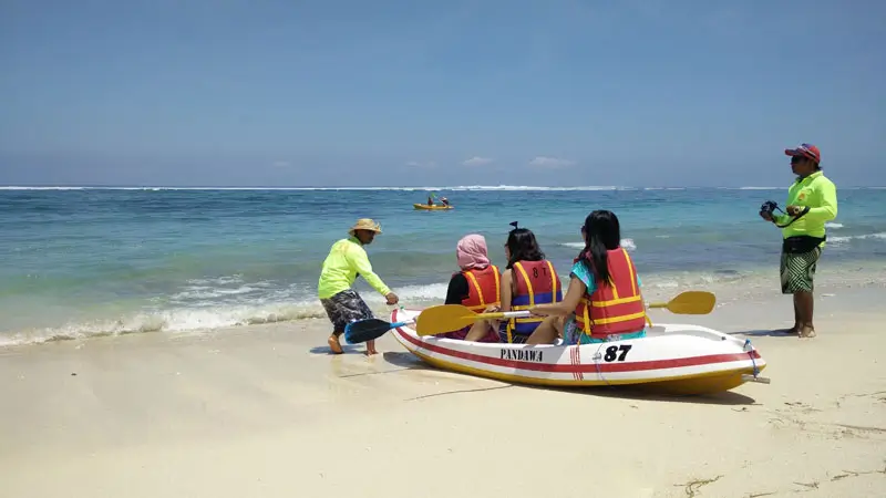 Best locations for kayaking in Bali