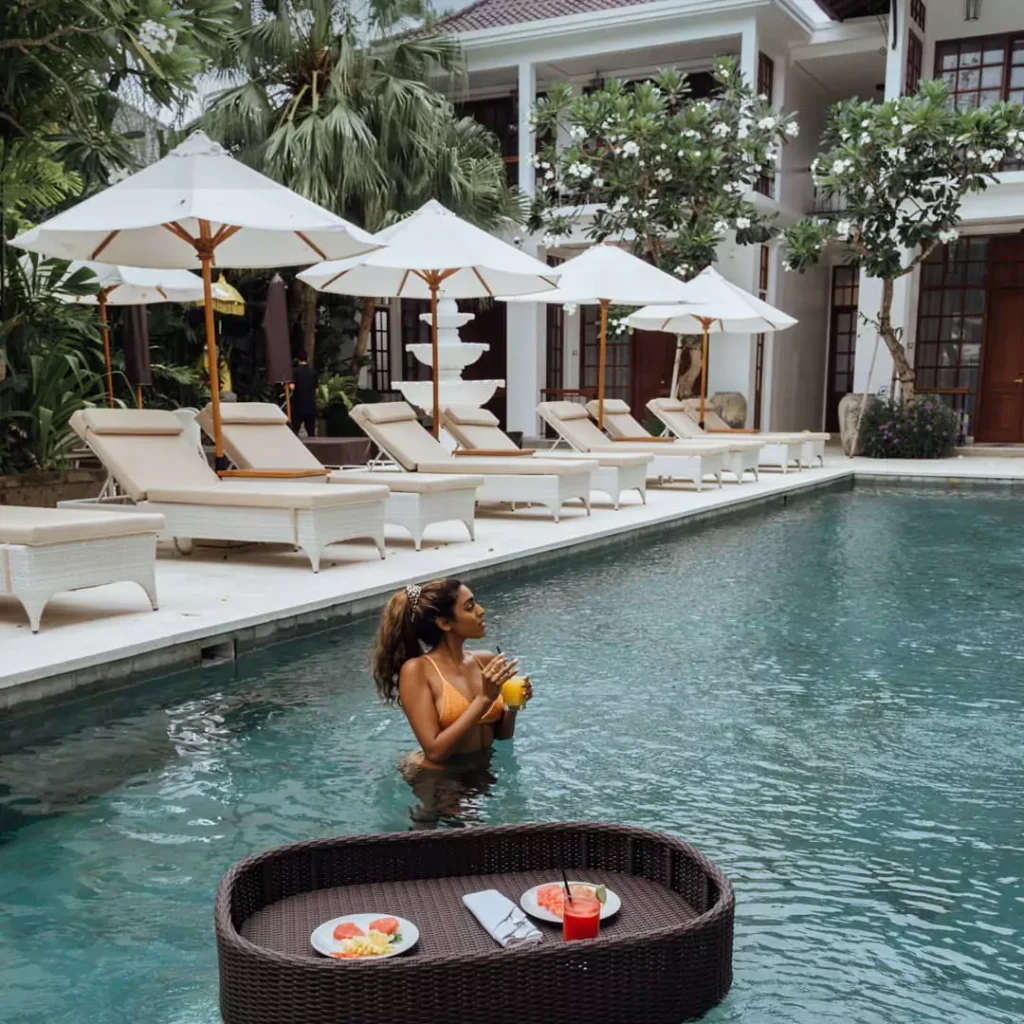 Instagrammable hotels in Seminyak -  The Colony Hotel Bali