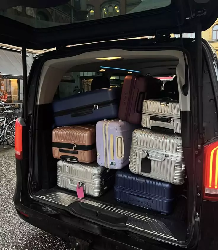 Photo of car trunk filled with luggage - Nusa Dua Luggage Store