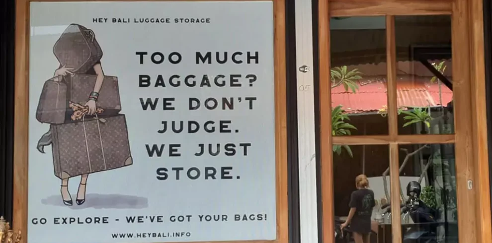 Bali Bag Storage
