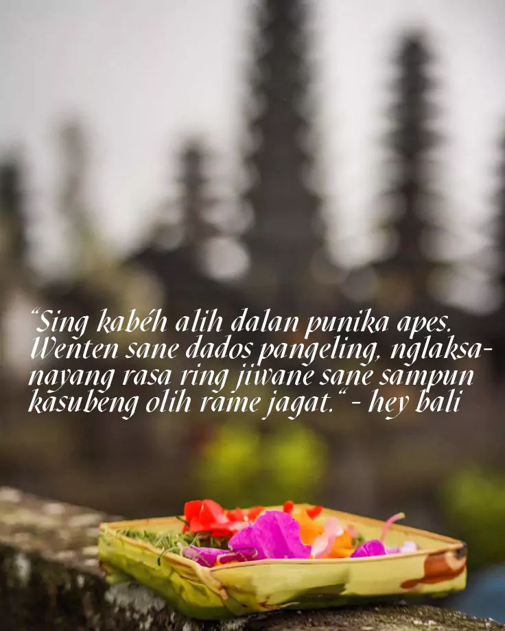 Bali Quote Today 1 July 2025
