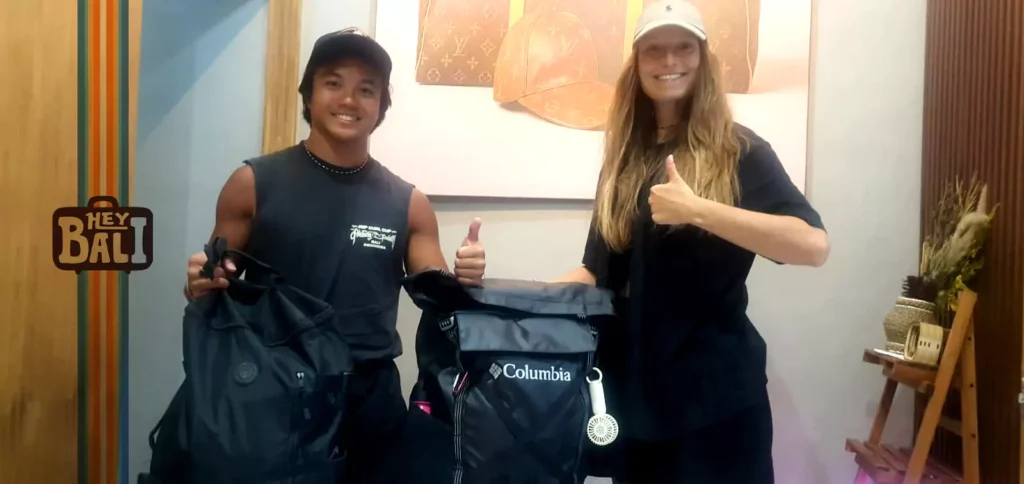 happy customer Hey Bali Luggage storage Ubud