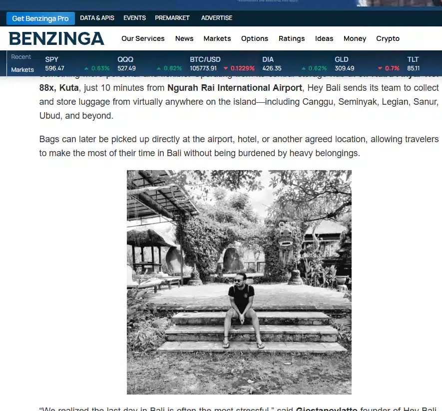 Hey Bali Media Coverage