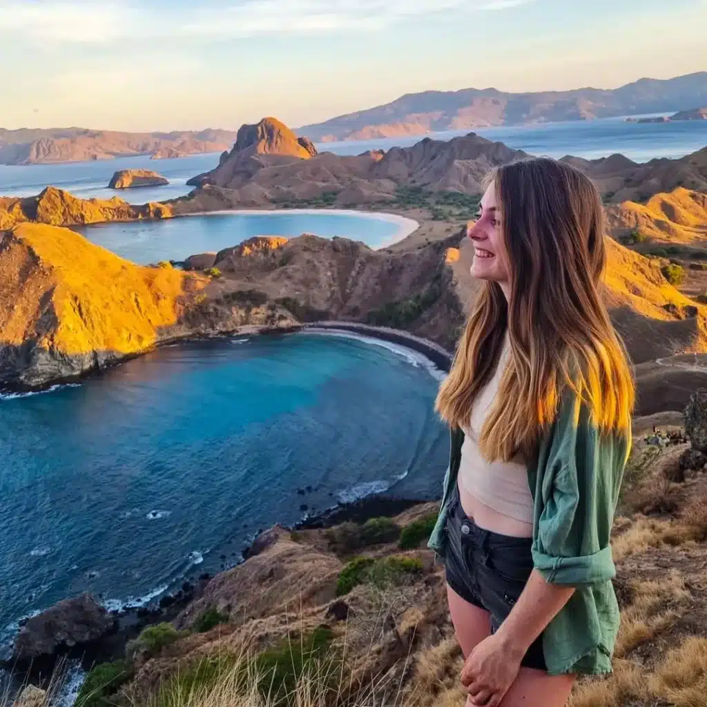 Happy Cutomer Hey Bali at Padar Island - Komodo Tour From Bali 2 Day 1 Night 